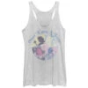 Women's Disney Princesses Once Upon A Time Racerback Tank Top -Fifthsun Shirts 16PRIN015WA ONCE UPON A TIME