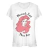 Junior's The Little Mermaid Ariel Mermaids Have Fun T-Shirt -Fifthsun Shirts 16PRIN108WD Mermaid Fun 82 113