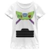 Girl's Toy Story Buzz Lightyear Costume Tee T-Shirt