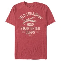 Men's Star Wars Rebel X-Wing Starfighter Corps Collegiate T-Shirt