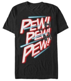 Men's Star Wars TIE Fighter Pew Pew Pew T-Shirt