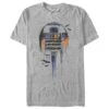 Men's Star Wars Halloween R2-D2 Bats T-Shirt -Fifthsun Shirts 16STRW979WA Splatter R2 comp 13