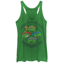 Women's Teenage Mutant Ninja Turtles Group '84 Racerback Tank Top