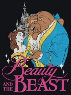 Junior's Beauty And The Beast Classic T-Shirt -Fifthsun Shirts 16prin170wzb bb classic 175 swatch