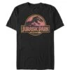 Men's Jurassic Park Sunrise Logo T-Shirt
