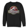 Men's Jurassic Park Chrome Logo Sweatshirt -Fifthsun Shirts 17JPRK00046A 011 Chrome Logo 78 1