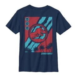 Boy's Jurassic World: Fallen Kingdom T. Rex Logo Streaks T-Shirt