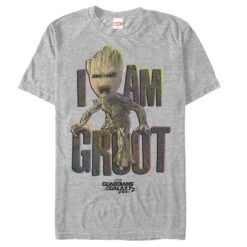 Men's Marvel Guardians Of Galaxy Vol. 2 Groot Growl T-Shirt