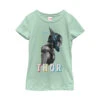 Girl's Marvel Thor: Ragnarok Profile T-Shirt 2 Girl's Marvel Thor: Ragnarok Profile T-Shirt -Fifthsun Shirts 17MARL00084A 003 Vibrant Thor 82 1