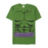 Men's Marvel Halloween Hulk Classic Costume T-Shirt 2 Men's Marvel Halloween Hulk Classic Costume T-Shirt -Fifthsun Shirts 17MARV00453A 001 Hulk Shirt 54 1