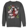 Men's Marvel Deadpool Santa Naughty List Holiday Sweatshirt -Fifthsun Shirts 17MARV00694A 002 Deadpool List 54 149