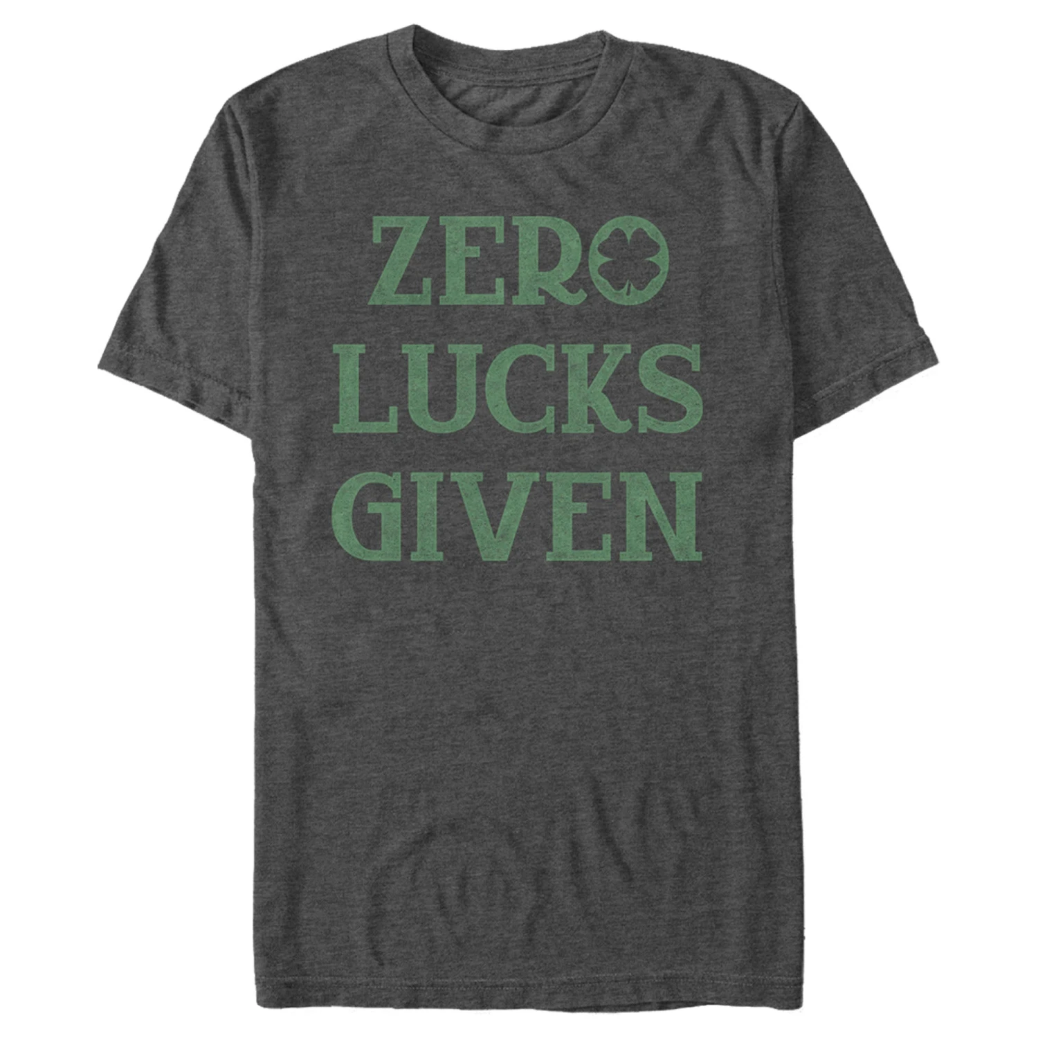 Men's Lost Gods St. Patrick's Day Zero Lucks Given T-Shirt 3 Men's Lost Gods St. Patrick's Day Zero Lucks Given T-Shirt