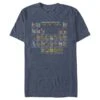 Men's Nintendo Periodic Table Of Super Mario T-Shirt -Fifthsun Shirts 17NNTD00006A 003 Mushroom Table