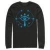 Men's Nintendo Zelda Breath Of The Wild Eye Long Sleeve Shirt