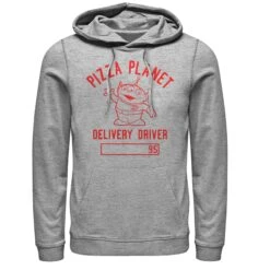 Men's Toy Story Pizza Planet Delivery Driver Pull Over Hoodie