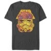 Men's Solo: A Star Wars Story Mottled Stormtrooper Helmet T-Shirt -Fifthsun Shirts 17STHS00037A 001 Muck Trooper 77 15