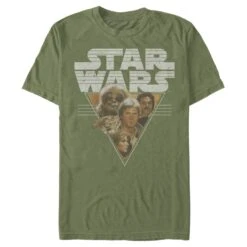 Men's Star Wars Frenemy Triangle T-Shirt -Fifthsun Shirts 17STRW00836A 021 SW Han Feature 97 132