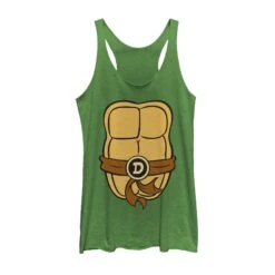 Women's Teenage Mutant Ninja Turtles Donatello Costume Racerback Tank Top