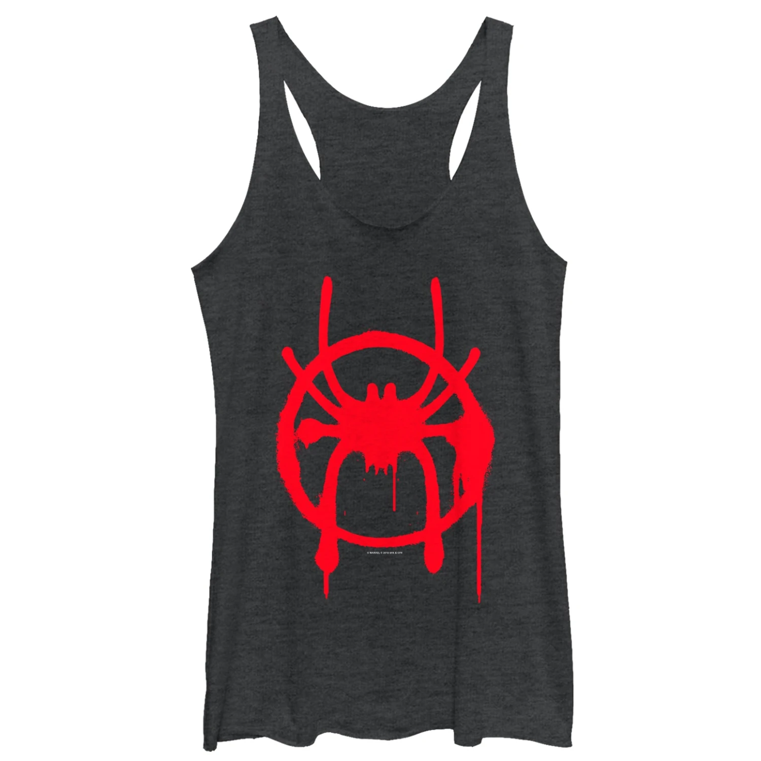 Women's Marvel Spider-Man: Into The Spider-Verse Symbol Racerback Tank Top 5 Women's Marvel Spider-Man: Into The Spider-Verse Symbol Racerback Tank Top - Image 3