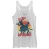 Women's Marvel Black Panther 2018 Born To Be Warriors Racerback Tank Top -Fifthsun Shirts 18MARL00028A 002 Born Warriors 113