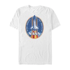 Men's NASA Retro Rocket Emblem T-Shirt