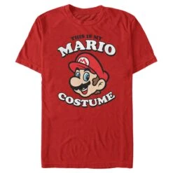 Men's Nintendo This Is My Mario Costume T-Shirt