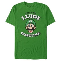 Men's Nintendo This Is My Luigi Costume T-Shirt