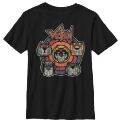 Boy's Voltron: Defender Of The Universe Retro Lion Target T-Shirt