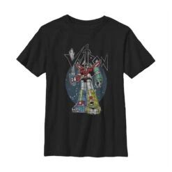 Boy's Voltron: Defender Of The Universe Constellation Oval Frame T-Shirt