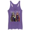 Women's Disney Princesses Artistic Bad Girl Racerback Tank Top -Fifthsun Shirts 18PRDV00048A 007 Bad Girls Pose 113 125