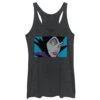 Women's Sleeping Beauty Maleficent Close Up Racerback Tank Top