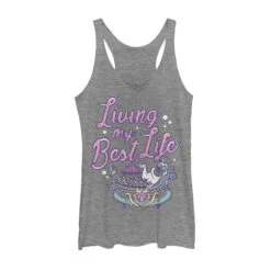 Women's Pocahontas Percy Best Life Racerback Tank Top
