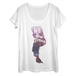 Women's Tangled Valentine Rapunzel Dream Scoop Neck