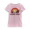 Girl's Lion King Hakuna Matata Rainbow T-Shirt