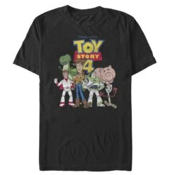 Men's Toy Story Character Logo Party T-Shirt -Fifthsun Shirts 18PXTF00010A 019 Toy Crew 78 132 8