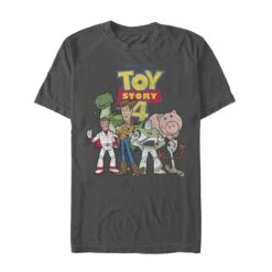 Men's Toy Story Character Logo Party T-Shirt -Fifthsun Shirts 18PXTF00010A 070 Toy Crew 78 148 6