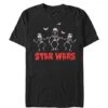Men's Star Wars Halloween Vader Skeletons T-Shirt -Fifthsun Shirts 18STRW00510A 001 Creep Wars 82 10