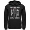 Men's Star Wars Christmas Dark Side Party Pull Over Hoodie -Fifthsun Shirts 18STRW00766A 006 Party Dont Begin 77 107