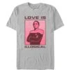 Men's Star Trek: Voyager Valentine's Tuvok Love Is Illogical T-Shirt 2 Men's Star Trek: Voyager Valentine's Tuvok Love Is Illogical T-Shirt -Fifthsun Shirts 18TKVY00008A 001 Love Is Illogical Tuvok 125