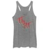 Women's CHIN UP Fly AF Racerback Tank Top -Fifthsun Shirts 18VLIN01877A 002 Fly AF 04