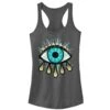 Junior's CHIN UP Eye Of All Racerback Tank Top -Fifthsun Shirts 18VLIN03027A 003 Eye of All 04