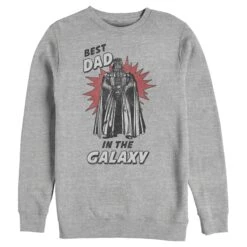 Men's Star Wars Best Dad In The Galaxy Darth Vader Sweatshirt