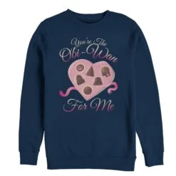 Men's Star Wars Valentine You're The Obiwan For Me Sweatshirt