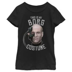 Girl's Star Trek: The Next Generation This Is My Borg Costume T-Shirt