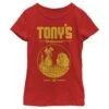 Girl's Lady And The Tramp Tony's Restaurant '55 T-Shirt -Fifthsun Shirts 19DNLT00031A 004 Tonys Restaurant 143 149 copy