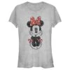 Junior's Mickey & Friends Sitting Minnie Sketch T-Shirt 1 Junior's Mickey & Friends Sitting Minnie Sketch T-Shirt -Fifthsun Shirts 19DNMC00530A 003 Sitting Minnie Sketch 74 100 copy