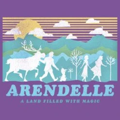 Girl's Frozen 2 Frozen 2 Magical Traveler Silhouette T-Shirt -Fifthsun Shirts 19FRZT00029A 013 Arendelle 137 147 swatch 37b78c20 47dc 4f85 9b82 5b2609e6e7cd