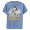 Boy's Lion King No Worries Besties Performance Tee -Fifthsun Shirts 19LNKG00014A 025 No Worries Club 113 148 copy