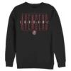 Men's Marvel Avengers: Endgame Tall Text Sweatshirt -Fifthsun Shirts 19MARF00053A 007 Strikethrough Text 113 129