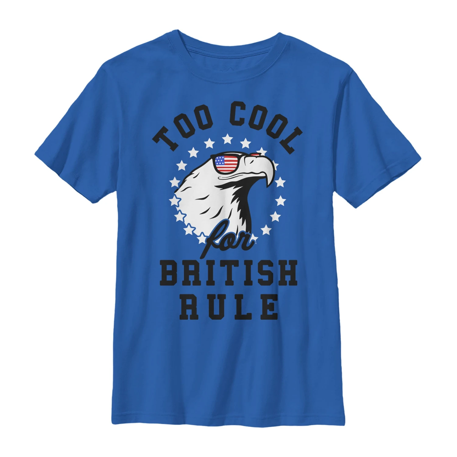 Boy's Lost Gods Fourth Of July Too Cool Eagle T-Shirt 3 Boy's Lost Gods Fourth Of July Too Cool Eagle T-Shirt